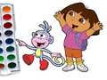Trò chơi Dora The Explorer Coloring Book