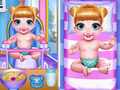 Trò chơi Twins Lovely Bathing Time