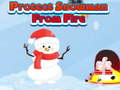 Trò chơi Protect Snowman From Fire