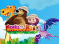 Trò chơi Masha and The Bear dinosaur