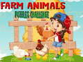 Trò chơi Farm Animals Puzzles Challenge
