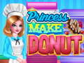 Trò chơi Princess Make Donut Cooking