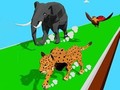 Trò chơi Animal Transform Race 3D
