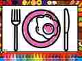 Trò chơi Color and Decorate Dinner Plate