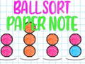 Trò chơi Ball Sort Paper Note