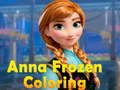 Trò chơi Anna Frozen Coloring