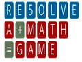 Trò chơi RESOLVE a math game