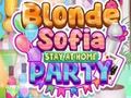 Trò chơi Blonde Sofia Stay at Home Party