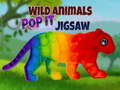 Trò chơi Wild Animals Pop It Jigsaw