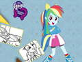 Trò chơi Equestria Girls Coloring Book