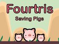 Trò chơi Fourtris Saving Pigs