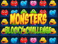 Trò chơi Monsters blocky challenge