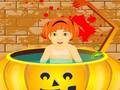 Trò chơi Little Baby Halloween Bathing