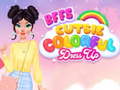 Trò chơi BFFs Cutsie Colorful Dress Up