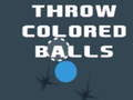 Trò chơi Throw Colored Balls