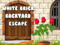 Trò chơi White Brick Backyard Escape