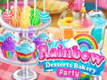 Trò chơi Rainbow Desserts Bakery Party