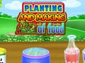 Trò chơi Planting and Making Of Food