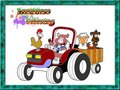 Trò chơi Tractor Coloring Pages