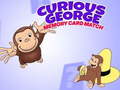 Trò chơi Curious George Memory Card Match