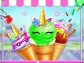 Trò chơi Unicorn Ice Cream Corn Maker 
