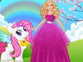 Trò chơi Barbie and Pony Dressup