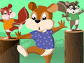 Trò chơi Squirrel Hop