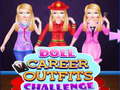 Trò chơi Doll Career Outfits Challenge