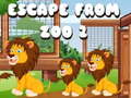 Trò chơi Escape From Zoo 2