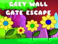 Trò chơi Grey Wall Gate Escape