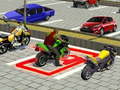Trò chơi Superhero City Bike Parking Game 3D