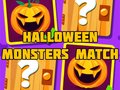 Trò chơi Halloween Monsters Match