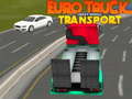 Trò chơi Euro truck heavy venicle transport