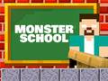 Trò chơi Monster School: Roller Coaster & Parkour