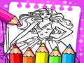 Trò chơi Barbie Coloring Book 