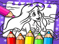 Trò chơi Ariel The Mermaid Coloring Book