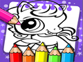Trò chơi Littlest Pet Shop Coloring Book