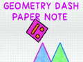 Trò chơi Geometry Dash Paper Note