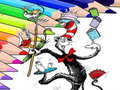 Trò chơi Coloring Book for Cat In The Hat