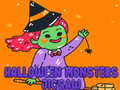 Trò chơi Halloween Monsters Jigsaw