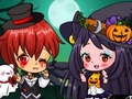 Trò chơi Halloween Chibi Couple