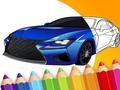 Trò chơi Japanese Luxury Cars Coloring Book 