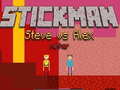 Trò chơi Stickman Steve vs Alex Nether