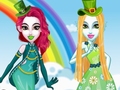 Trò chơi Green Vs Rainbow Fashion Battle