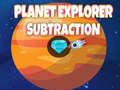 Trò chơi Planet Explorer Subtraction