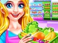 Trò chơi Supermarket Girl Cleanup