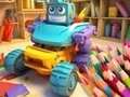 Trò chơi Coloring Book: Transforming Car Robot