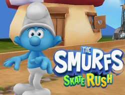 Trò chơi Smurfs Skate Rush  online.