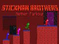 Trò chơi Stickman Brothers Nether Parkour