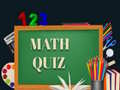 Trò chơi Math Quiz 